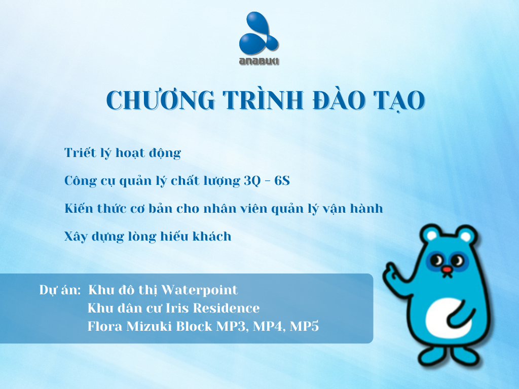 ĐÀO TẠO TRIẾT LÝ HOẠT ĐỘNG VÀ TINH THẦN OMOTENASHI THÁNG 3